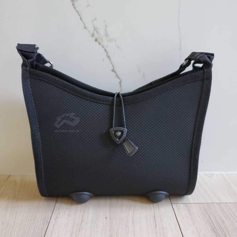 Boblbee Black 13" Ripstop Hardcase Accessory Bag Adjustable Strap Mens Travel